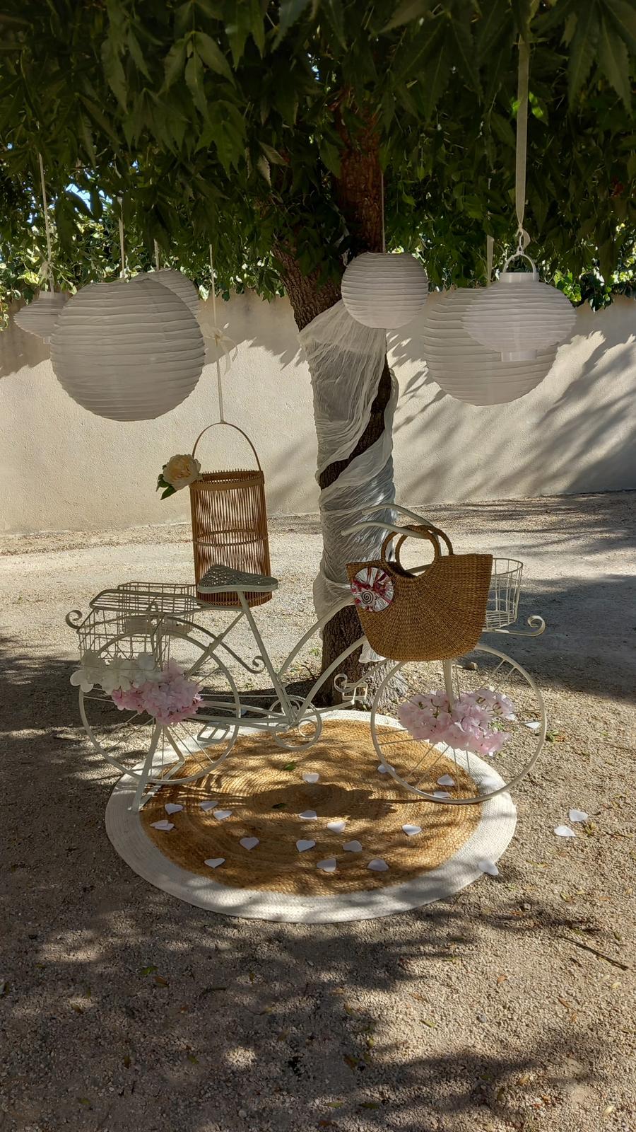 Vélo décoré